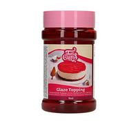 FunCakes Topping Glassa Fragola: Cake Topping, Ottimo Gusto, Perfetto per Decorare Torte, Dessert Topping. 375g.