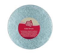FunCakes Vassoio Rigido per Torte Rotondo Ø20 cm Blu Baby, Vassoio Rotondo per Torte, Base per Presentare le Torte, Qualità, Aspetto, 1 Pezzo