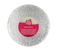 FunCakes Vassoio Rigido Rotonda Ø20 cm - Argento Vassoio Rigido Rotonda, Vassoio per la presentazione di torte, qualità, Aspetto lussuoso, 1 pezzo