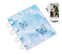 Función De Visibilidad Óptima: Hecho De Material PP Altamente Transparente, Clear Binder Garantiza Una Excelente Visibilidad De Las Texturas De Las Pegatinas, Lo Que Permite Una Fácil Identificación Y