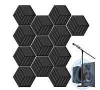 Functional and Stylish: Not only do these panels acoustic performance but they also add a modern decorative touch to any space. Their clean design blends well with interiors making them a func
