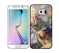 FunCuteCovers Hard Phone Case For Samsung Galaxy S6 Beauty?And?The?Beast Art Disney Design