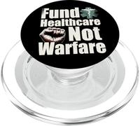 Fund Healthcare Not Warfare - Dimostrazione di protesta contro la guerra PopSockets PopGrip per MagSafe