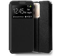 Funda COOL Flip Cover Tipo Libro Pelle Sintetica Nera per Oppo A6 / A6 5G