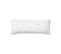 FUNDA DE ALMOHADA 100% ALGODÓN MODELO HPOTTER STARS GOLD DE 105 CM.