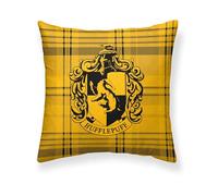 FUNDA DE COJÍN 100% ALGODÓN 50X50CM MODELO HUFFLEPUFF CUADRO A