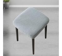 Funda Elástica Lavable Para Taburete Moderno - Cubreasiento Cuadrado Minimalista, Hogar Y Oficina, Universal Silla Comedor O Bar(R,30cm*30cm)
