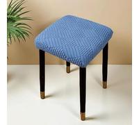 Funda Elástica Lavable Para Taburete Moderno - Cubreasiento Cuadrado Minimalista, Hogar Y Oficina, Universal Silla Comedor O Bar(D,40cm*40cm)