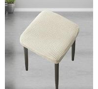 Funda Elástica Lavable Para Taburete Moderno - Cubreasiento Cuadrado Minimalista, Hogar Y Oficina, Universal Silla Comedor O Bar(I,35cm*35cm)