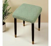 Funda Elástica Lavable Para Taburete Moderno - Cubreasiento Cuadrado Minimalista, Hogar Y Oficina, Universal Silla Comedor O Bar(B,35cm*35cm)