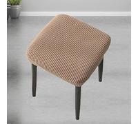 Funda Elástica Lavable Para Taburete Moderno - Cubreasiento Cuadrado Minimalista, Hogar Y Oficina, Universal Silla Comedor O Bar(O,35cm*35cm)