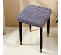 Funda Elástica Lavable Para Taburete Moderno - Cubreasiento Cuadrado Minimalista, Hogar Y Oficina, Universal Silla Comedor O Bar(A,40cm*40cm)