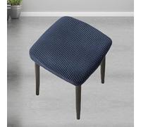 Funda Elástica Lavable Para Taburete Moderno - Cubreasiento Cuadrado Minimalista, Hogar Y Oficina, Universal Silla Comedor O Bar(P,35cm*35cm)