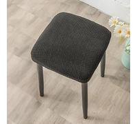 Funda Elástica Lavable Para Taburete Moderno - Cubreasiento Cuadrado Minimalista, Hogar Y Oficina, Universal Silla Comedor O Bar(Q,35cm*35cm)