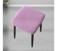 Funda Elástica Lavable Para Taburete Moderno - Cubreasiento Cuadrado Minimalista, Hogar Y Oficina, Universal Silla Comedor O Bar(H,30cm*30cm)