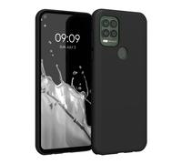 Funda kwmobile compatible con Motorola Moto G Stylus 5G - Funda protectora suave y fina de silicona TPU - Negro mate