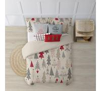 FUNDA NÓRDICA TERCIOPELO CON BOTONES MERRY CHRISTMAS 31 200X200