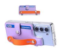 Funda Organizador Para Tarjetas - Estuche Minimalista Antideslizante, Portaobjetos Polivalente Creativo, Billetera Teléfono Reutilizable | Diseño Flexible Elástico Ligero Sujetador Pulsera Integrada C