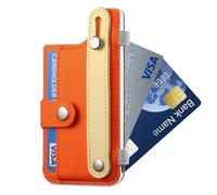 Funda Organizador Para Tarjetas - Estuche Minimalista Antideslizante, Portaobjetos Polivalente Creativo, Billetera Teléfono Reutilizable | Diseño Flexible Elástico Ligero Sujetador Pulsera Integrada C