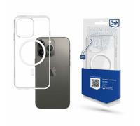 Funda para móvil 3MK MagCase Magnetica Silicone Trasparente per iPhone 15 Pro Max