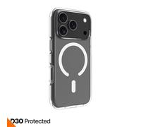 Funda para móvil Dbramante1928 Iceland Ultra D3O MS Cover Plastica Trasparente per iPhone 17 Pro
