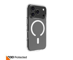 Funda para móvil Dbramante1928 Iceland Ultra D3O MS Cover Plastica Trasparente per iPhone 17 Pro