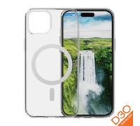 dbramante1928 Iceland Ultra D3O MagSafe cover protettiva per cellulare Trasparente, Bianco Apple iPhone 15 Plus - Nouvo
