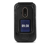 Funda para móvil Doro 7988 Pelle Nera per modelli 6040 6060 6820 6880 7030 7080