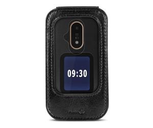Funda para móvil Doro 7988 Pelle Nera per modelli 6040 6060 6820 6880 7030 7080