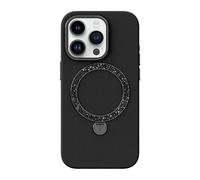 Funda para móvil Joyroom PN-14L4 Dancing Circle Silicone Nera con Cristalli per iPhone 14 Pro Max
