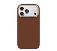 OtterBox Symmetry Series Cactus Leather MagSafe cover per iPhone 17 Pro Max, custodia protettiva sottile antiurto, a prova di caduta, testata 3x vs norme MIL-STD 810G, Marrone