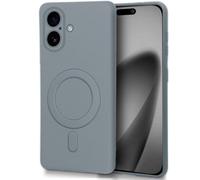 Funda per cellulare Cool Cover Magnetica Silicone Grigia Qi per iPhone 17