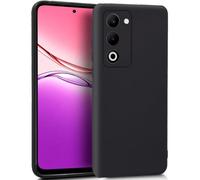 Funda per cellulare Cool Silicone Antishock Nera ultraleggera per OPPO A5 4G/5G