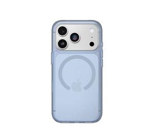 Funda per cellulare OtterBox Symmetry Clear MagSafe Cover PC TPU Blu Trasparente per iPhone 17 Pro