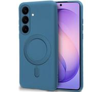 Funda per smartphone Cool Carcasa Magnetica Silicone Blu Flessibile Resistente per Samsung S942 Galaxy S26