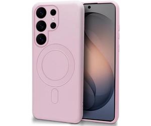 Funda per smartphone Cool Carcasa Magnetica Silicone Rosa Resistente all'Acqua per Samsung S948 Galaxy S26 Ultra