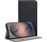 Funda per smartphone Cool Flip Cover Custodia Libro Ecopelle Nera 360° per Samsung S948 Galaxy S26 Ultra