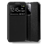 Funda per smartphone Cool Flip Cover Custodia Libro Polipiel Nera per Realme GT 7