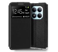 Funda per smartphone Cool Flip Cover Libro Polipelle Nera Resistente per Xiaomi Redmi Note 15 Pro