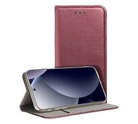 Funda per smartphone Cool Flip Cover Libro Polipiel Burgundy per Xiaomi Redmi Note 15 Pro Plus 5G e POCO M8 Pro 5G