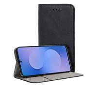 Funda per smartphone Cool Flip Cover Polipelle Nera Protezione Totale per Samsung S25 FE