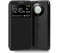 Funda per smartphone COOL Flip Cover tipo libro Ecopelle Nera per Honor Magic 8 Lite e X9D