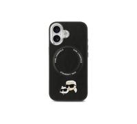 Funda per smartphone Karl Lagerfeld PU Nera MagSafe Pins K&C per iPhone 17