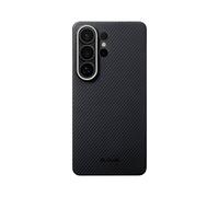 Funda per smartphone Pitaka Edge Twill Nero/Grigio Ultrafine per Galaxy S26 Ultra