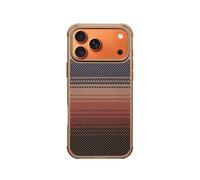 Funda per smartphone Pitaka ProGuard Fibra di Aramide Sunset Resistente per iPhone 17 Pro