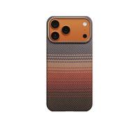 Funda per smartphone Pitaka UltraGuard Fibra di Aramide Sunset Resistente per iPhone 17 Pro Max