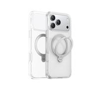 Funda per smartphone Torras Ostand Spin Series Trasparente con supporto per iPhone 17 Pro