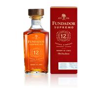 Fundador Supremo 12 Years Old Sherry Casks Brandy de Jerez 40% Vol. 0,7l in Giftbox