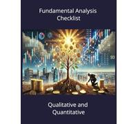Fundamental analysis checklist: A4 notepad with elements of a Fundamental analysis contained within the templates to help the user document findings of a company