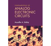 Fundamentals of Analog Electronic Circuits – Cambridge University Press